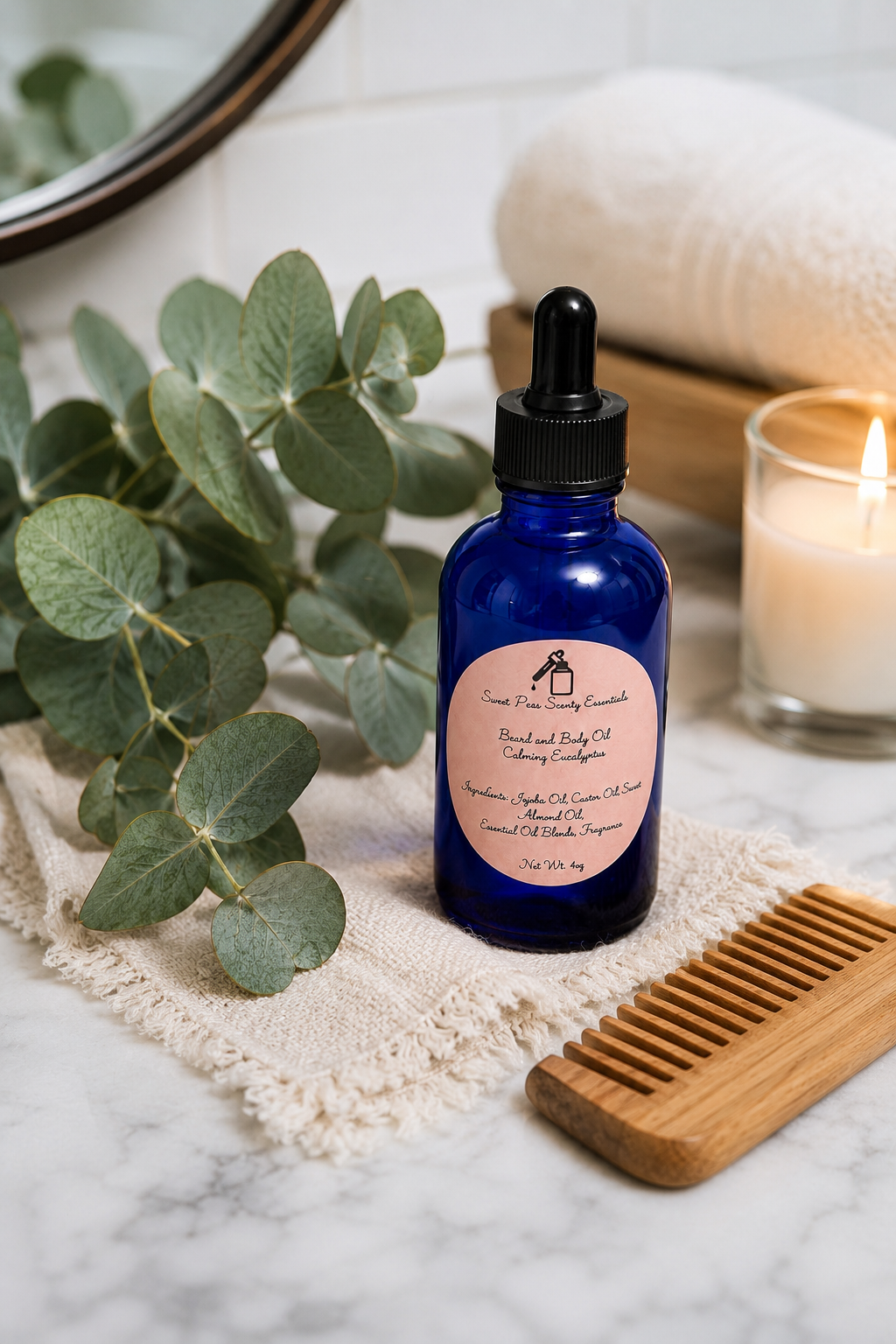Sweet Peas Scenty Essentials Beard and Body Oil