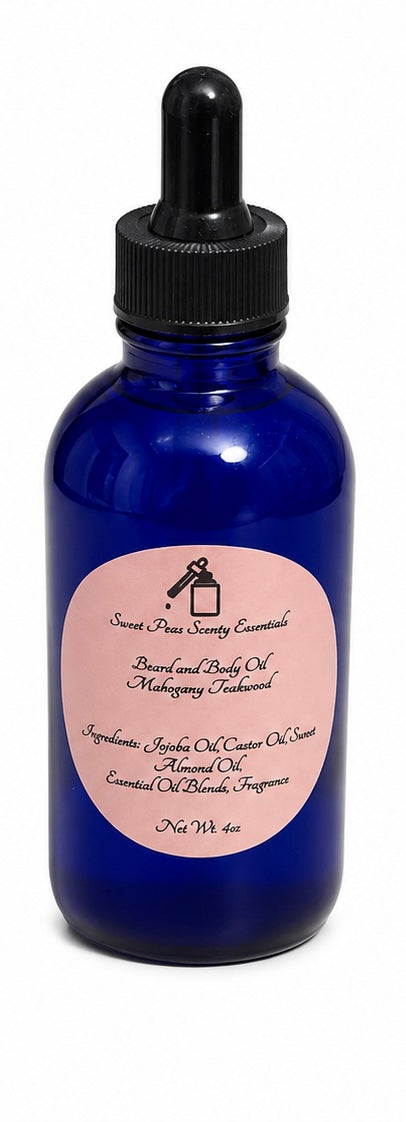 Sweet Peas Scenty Essentials Beard and Body Oil