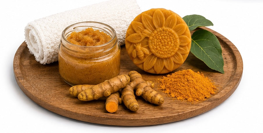 Sweet Peas Scenty Essentials Turmeric Scrub