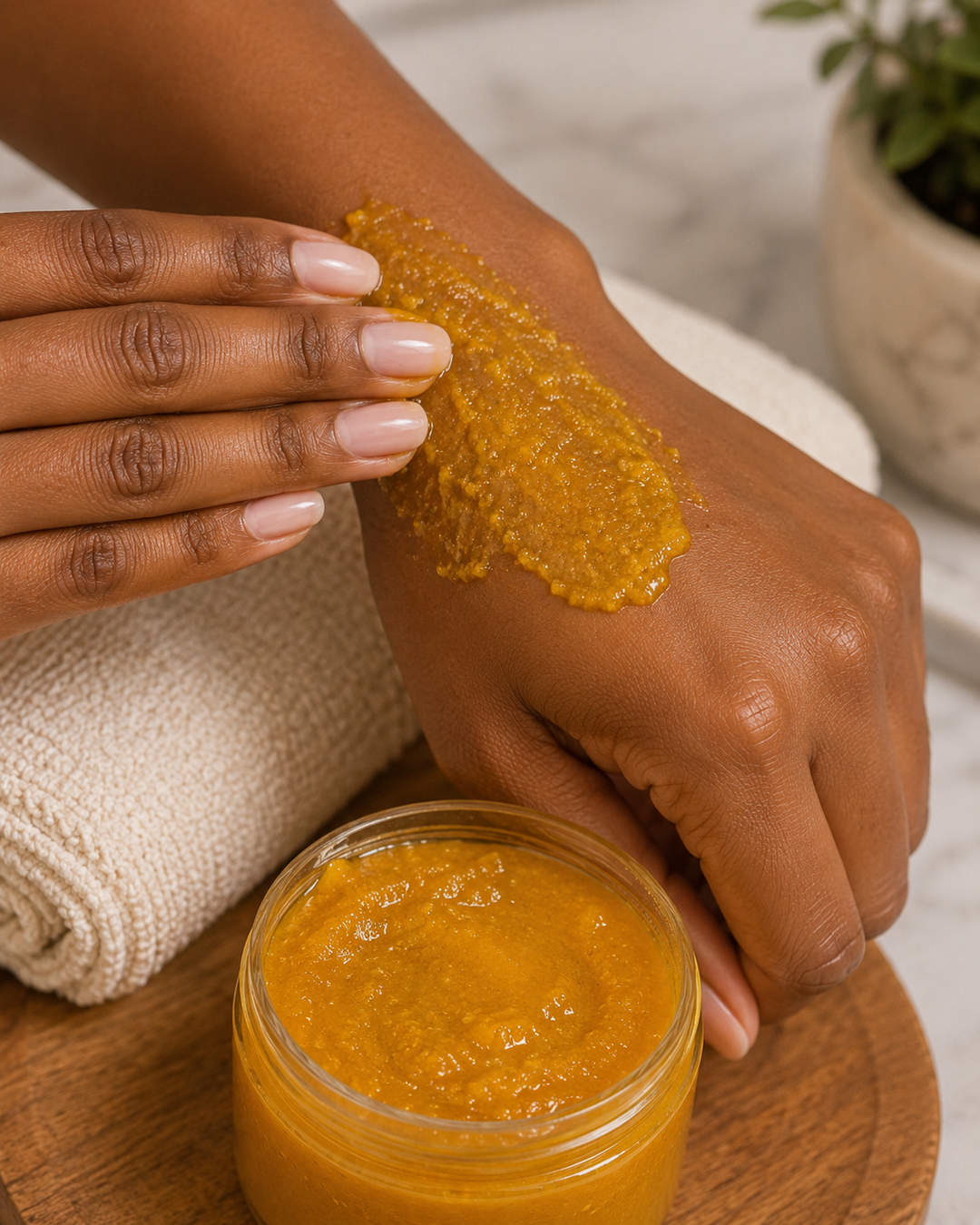 Sweet Peas Scenty Essentials Turmeric Scrub