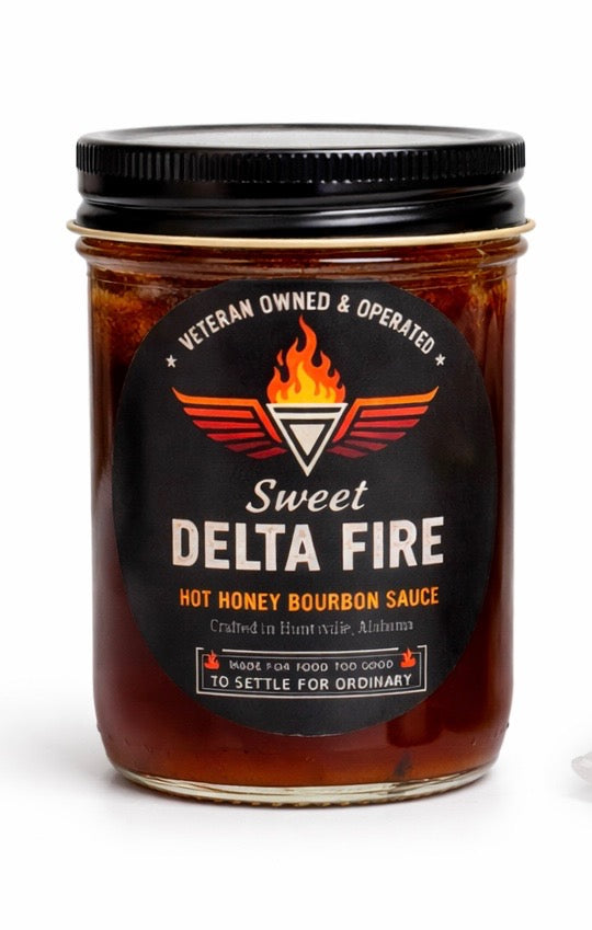 Sweet Delta Fire - Bourbon Infused Hot Honey