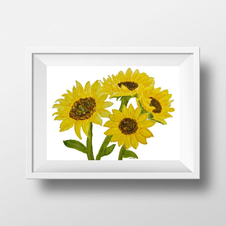 Shea Design Sunflowers Art Print