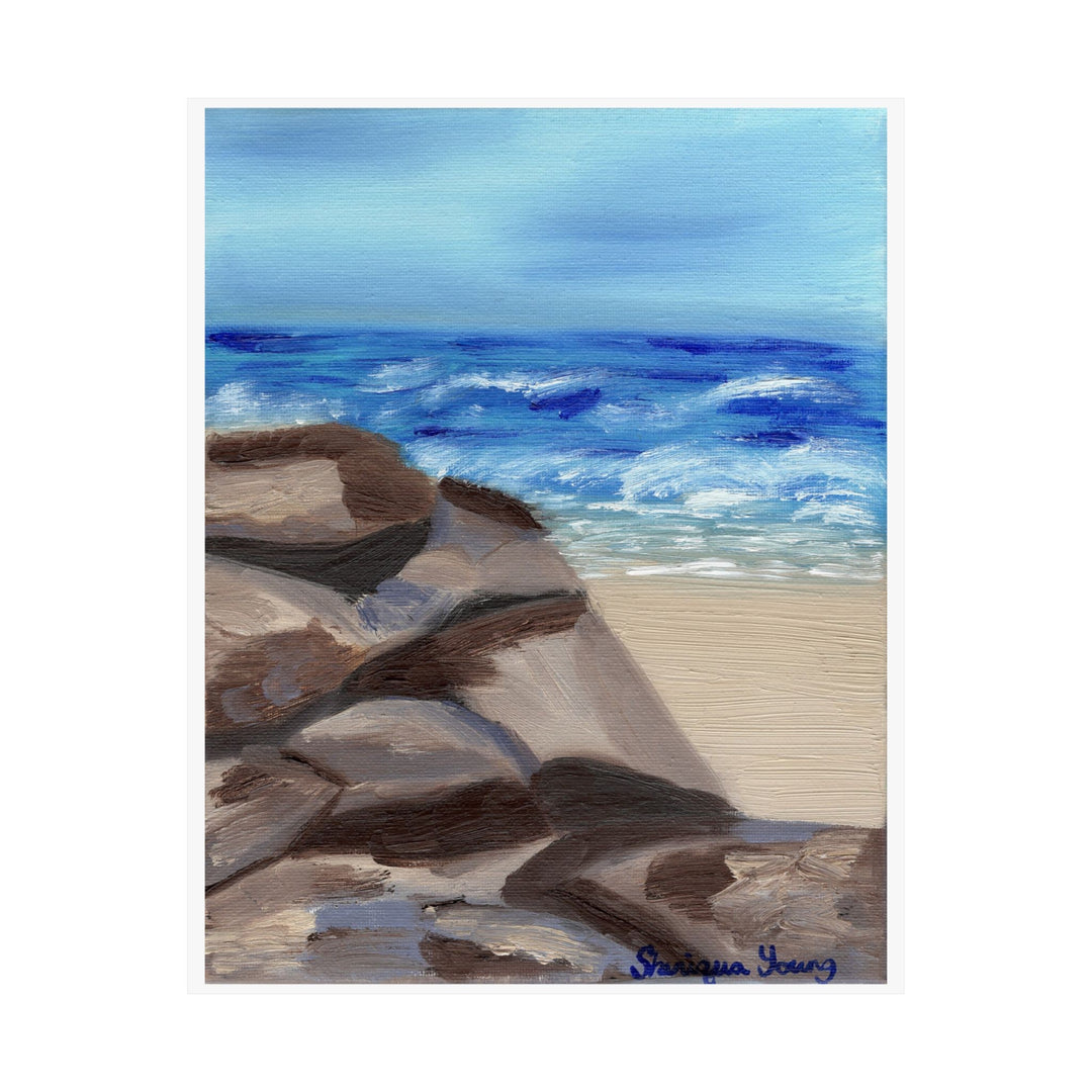 Shea Design Rocky Beach Art Print