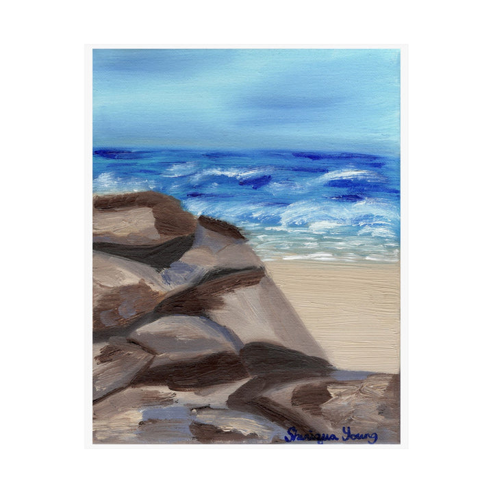 Shea Design Rocky Beach Art Print