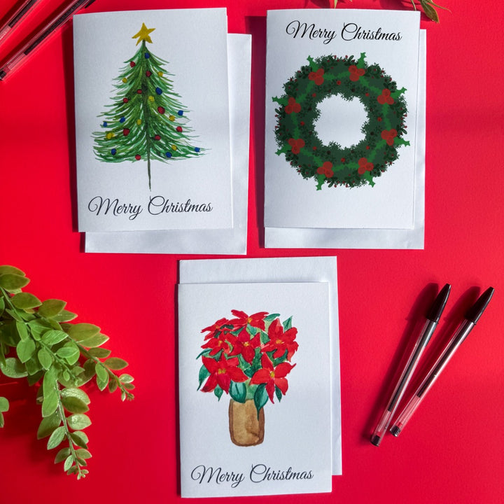 Shea Design Merry Christmas Card Set