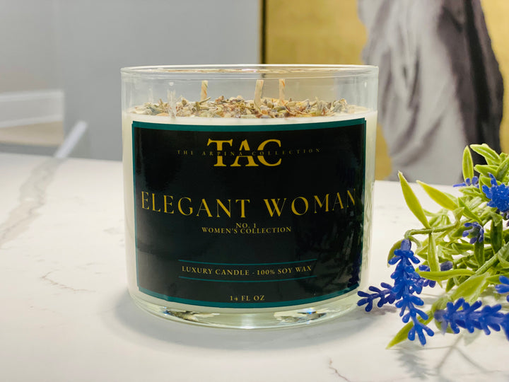 The Arpina Collection Elegant Woman Luxury Candle