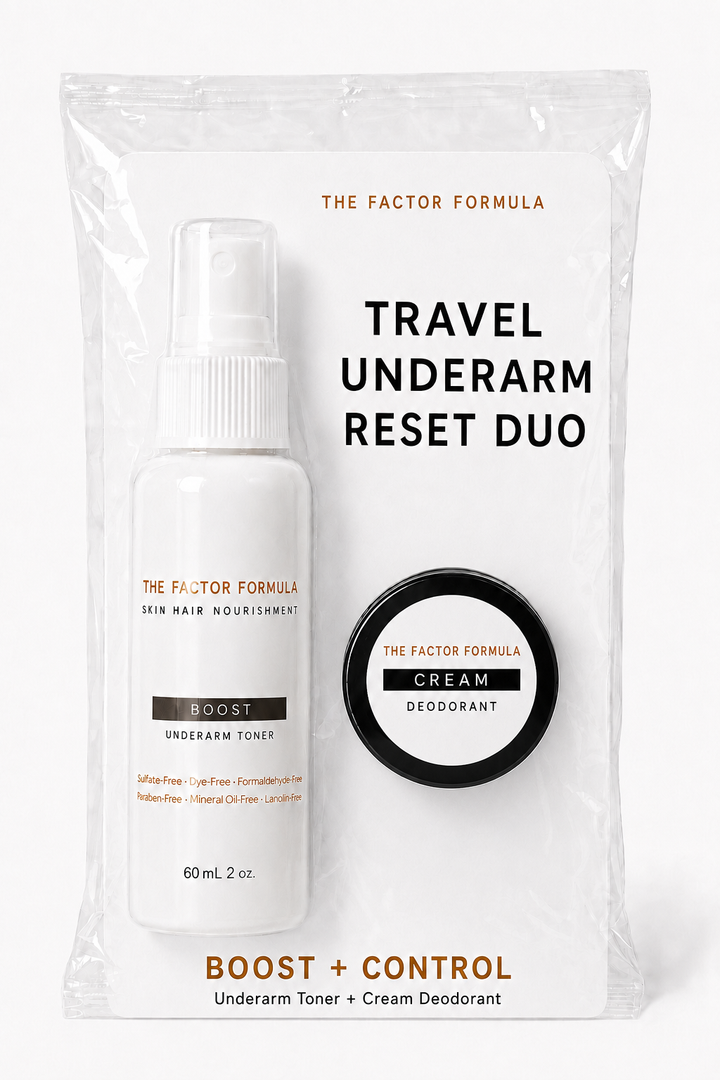 The Factor Formula - Travel Underarm Reset Duo