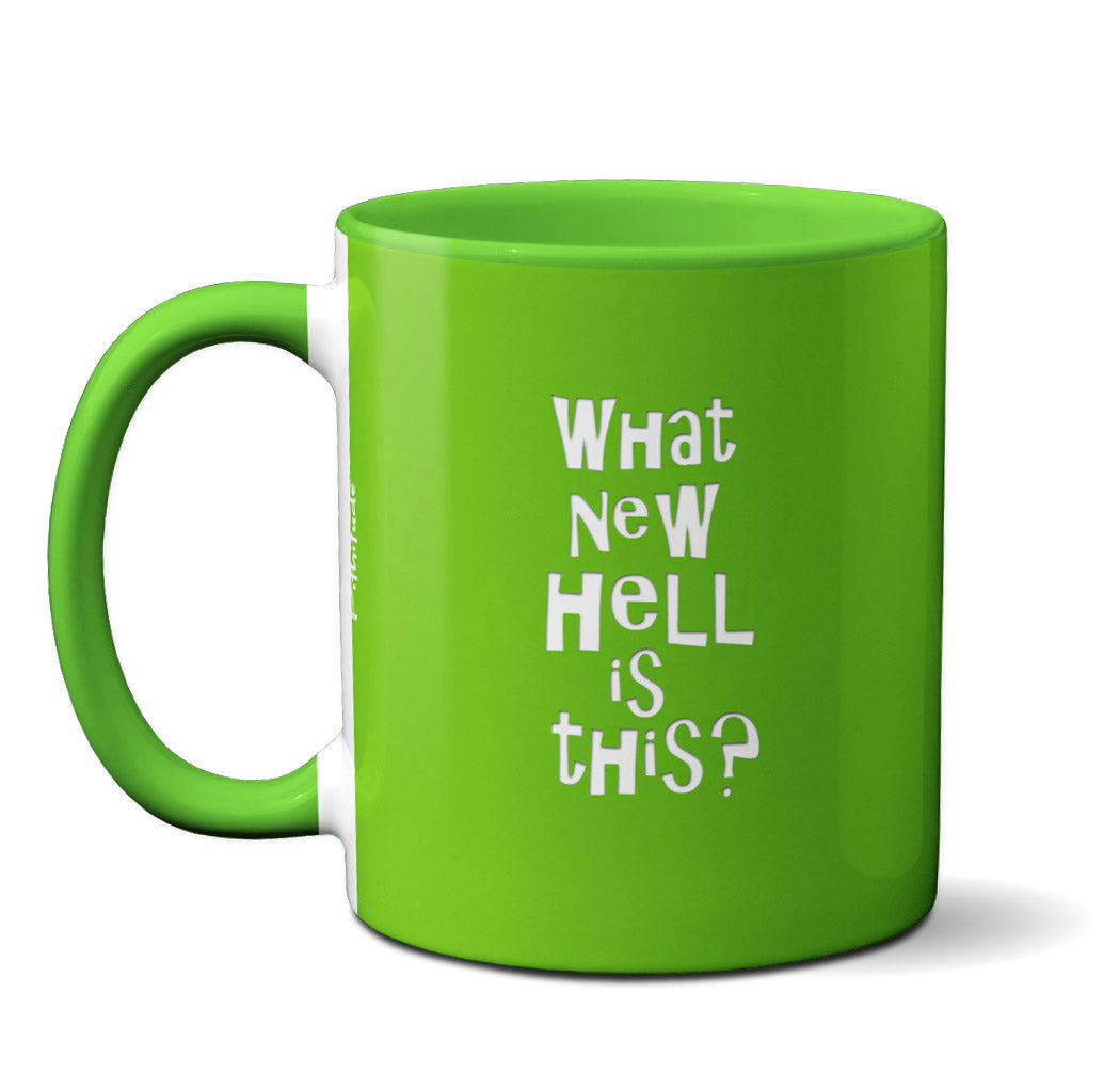 Pithitude What New Hell Emu Ceramic Mug