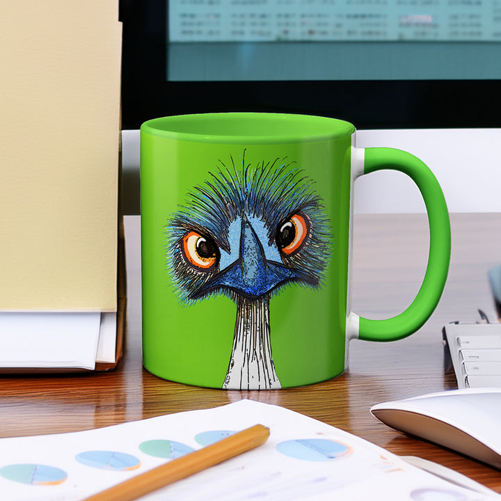 Pithitude What New Hell Emu Ceramic Mug