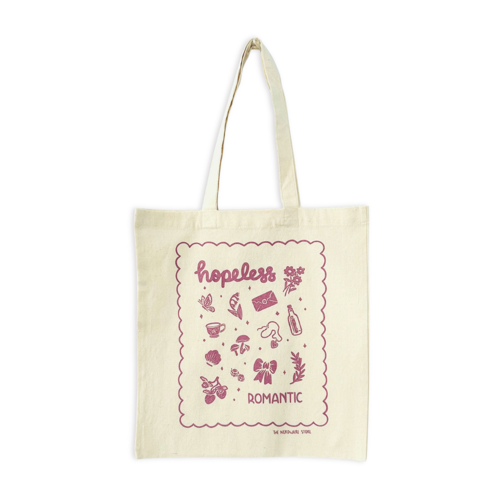 The Nerdware Store Hopeless Romantic Tote