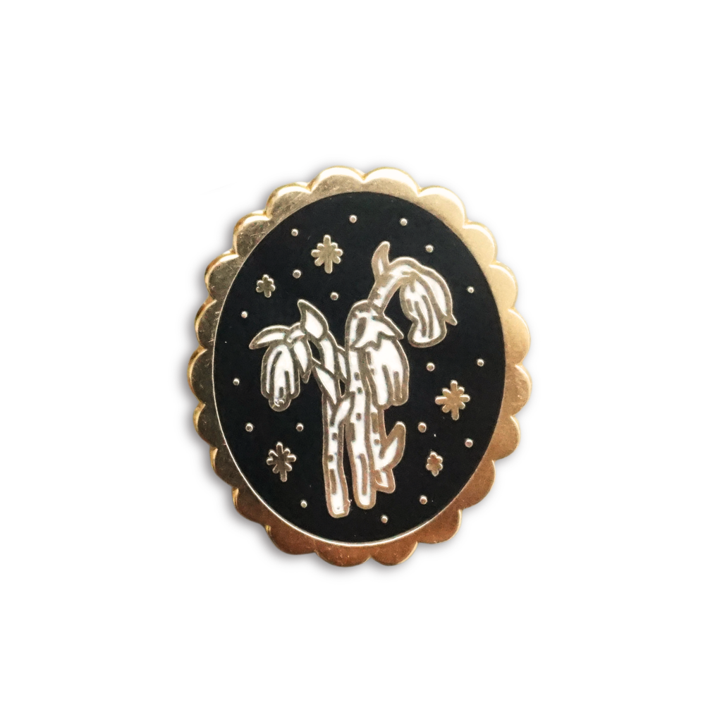 The Nerdware Store Ghost Pipe Plant Pin