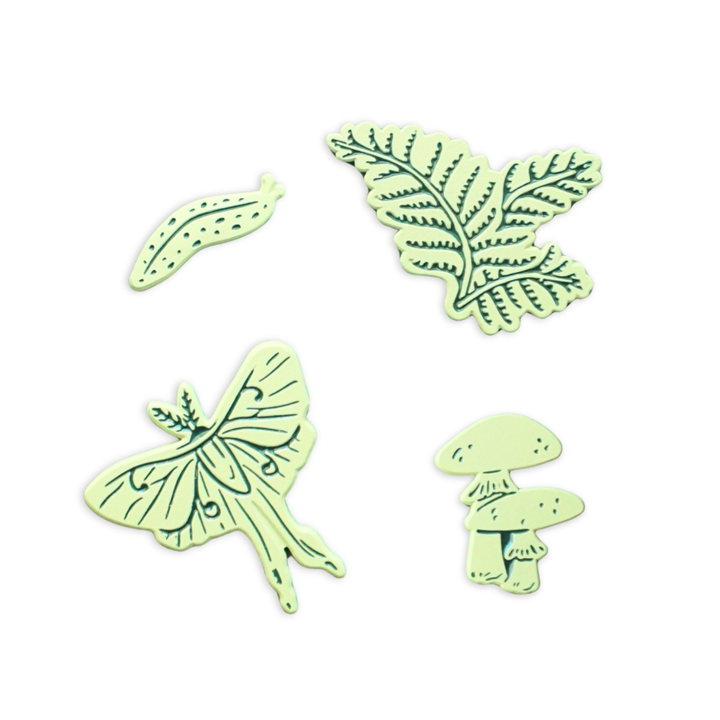 The Nerdware Store Forest Mini Pins