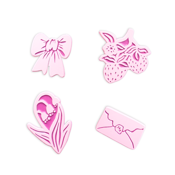 The Nerdware Store Hopeless Romantic Mini Pins