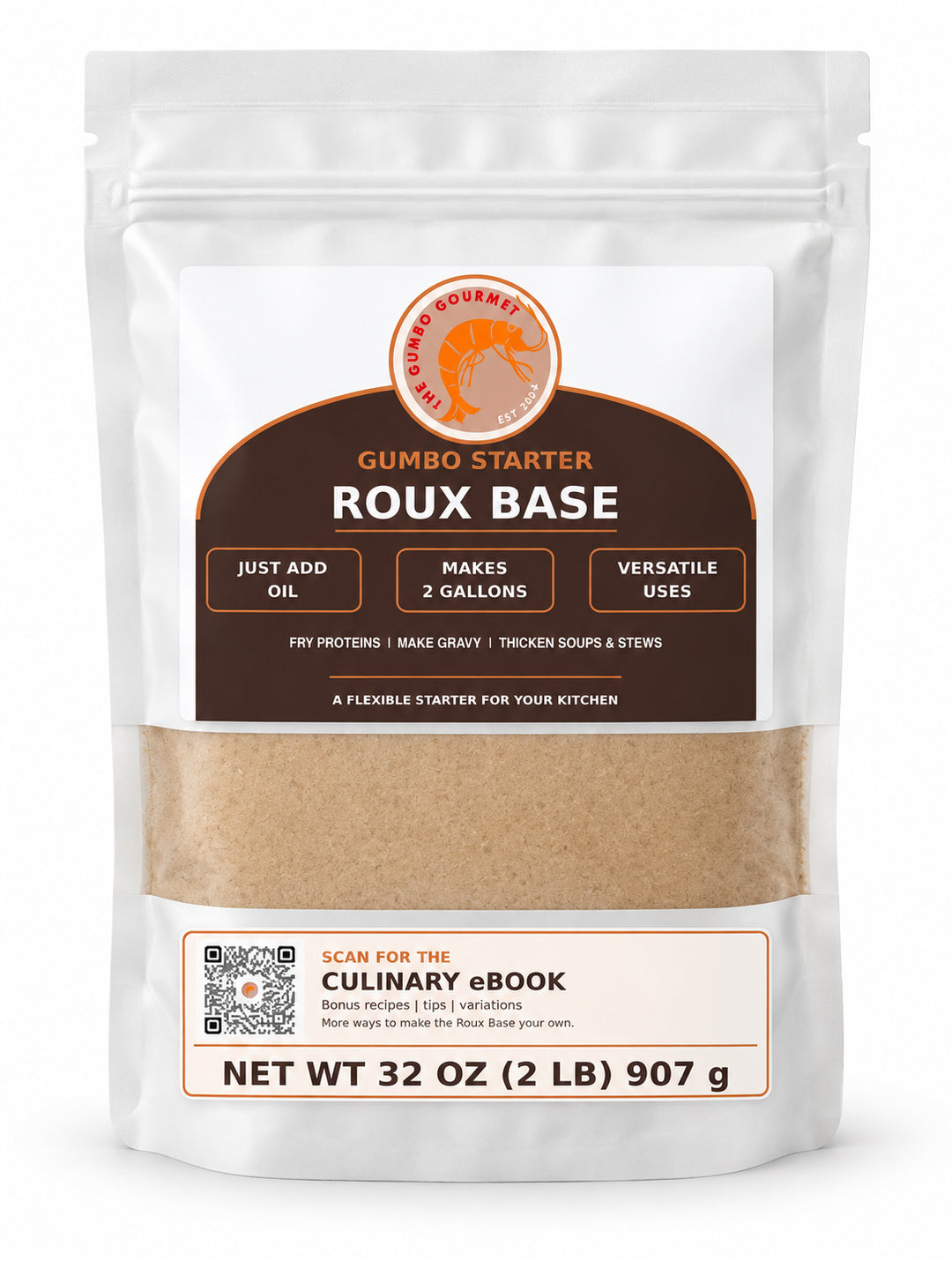 The Gumbo Gourmet Gumbo Starter Roux Base
