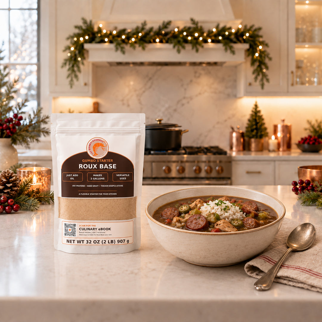 The Gumbo Gourmet Gumbo Starter Roux Base