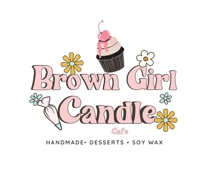 Brown Girl Candle Cafe Apple Bottom Pie — 5” Dessert Candle