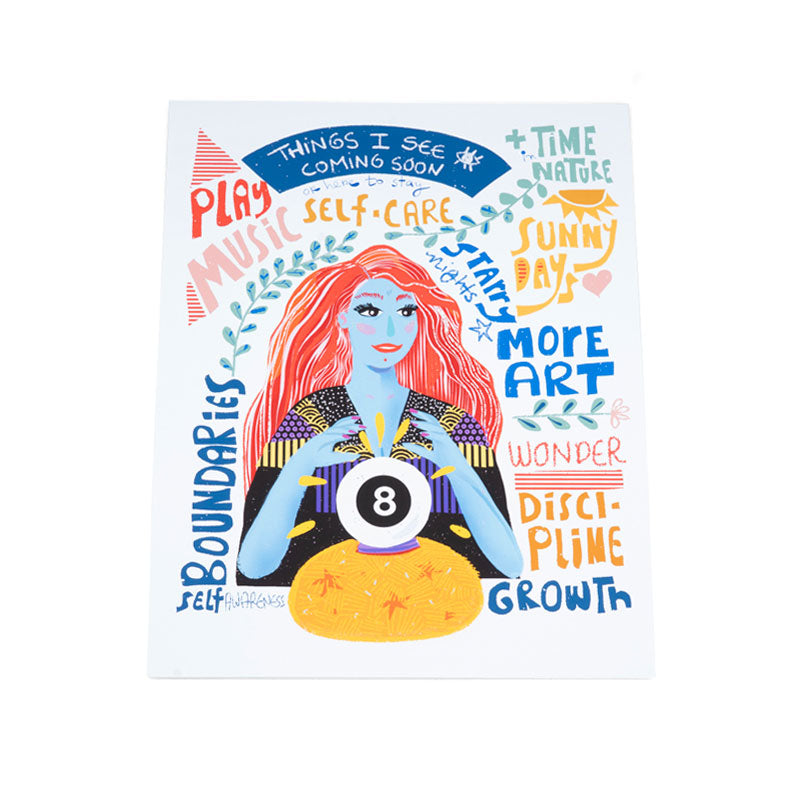 Violet Red Studio Empowering Wall Art Bundle – 4 Bold Prints with Self-Love & Positivity