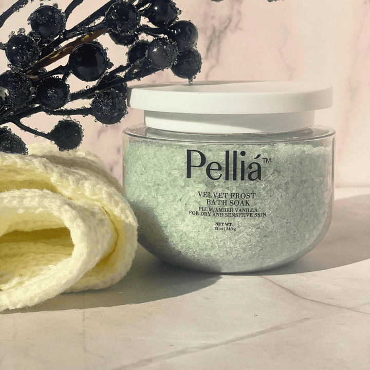 Pelliá Velvet Frost Aromatherapy Bath Soak