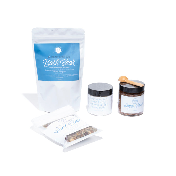 Herbal Honey Soak and Glow essentials