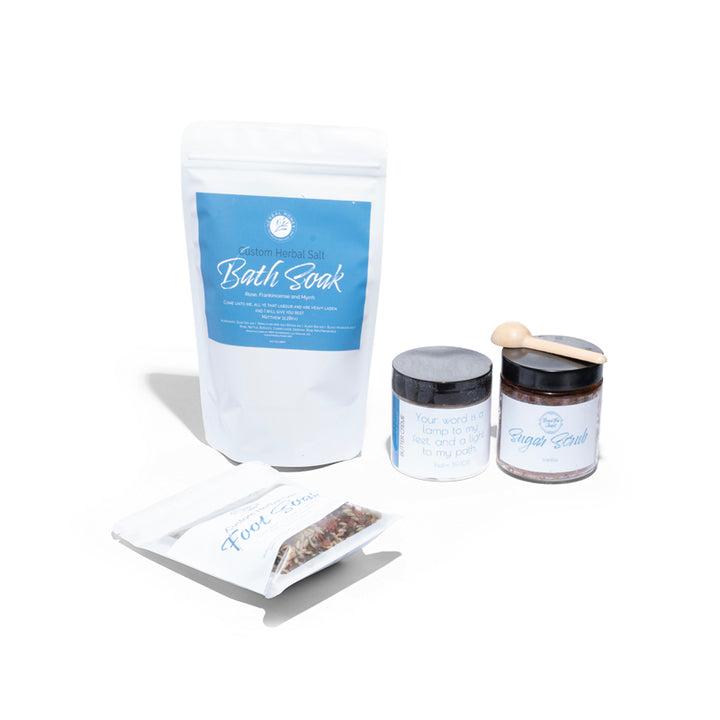 Herbal Honey Soak and Glow essentials
