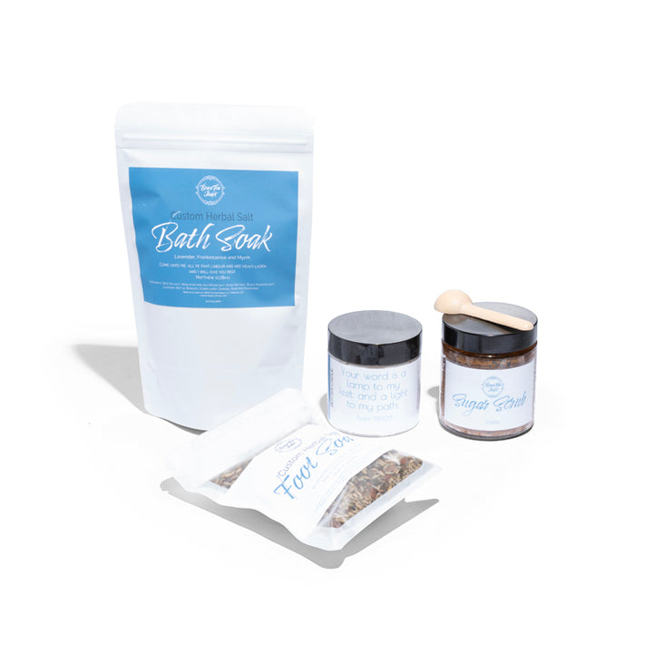 Herbal Honey Soak and Glow essentials