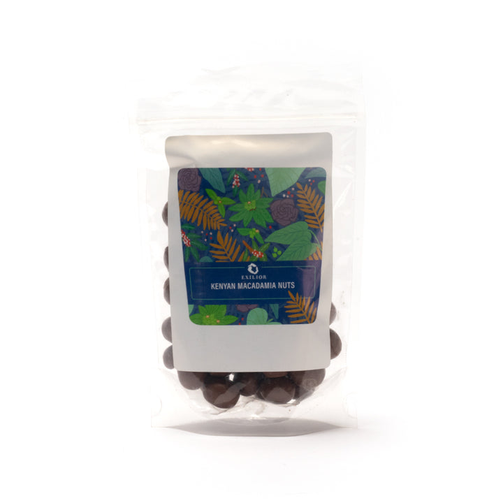 Exilior Coffee Milk Chocolate Macadamia nuts