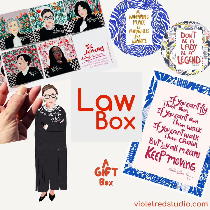Violet Red for the Lawyer in your life Gift bundle