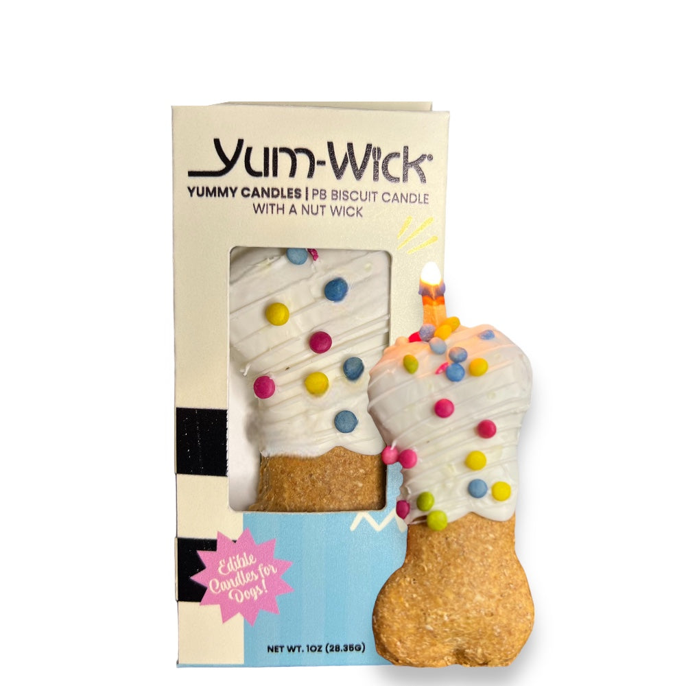 Yum-Wick® Pawsome Birthday Cookie Candles for Canines