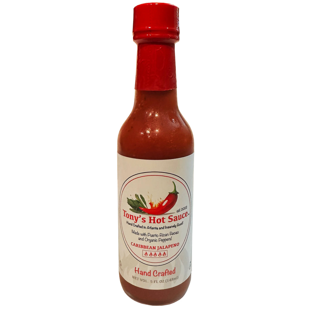 Tony's Hot Sauce Caribbean Jalapeno