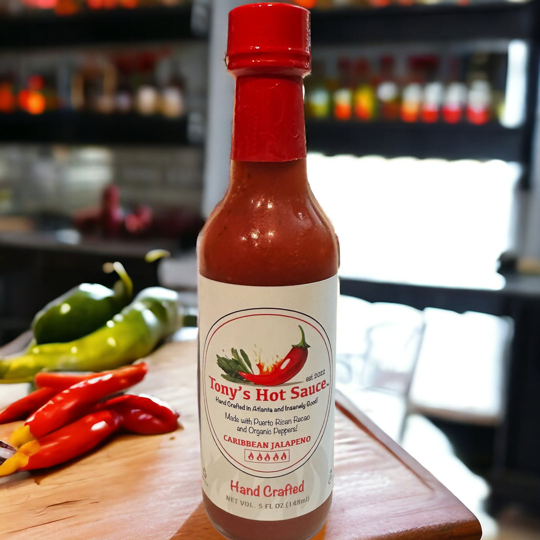 Tony's Hot Sauce Caribbean Jalapeno