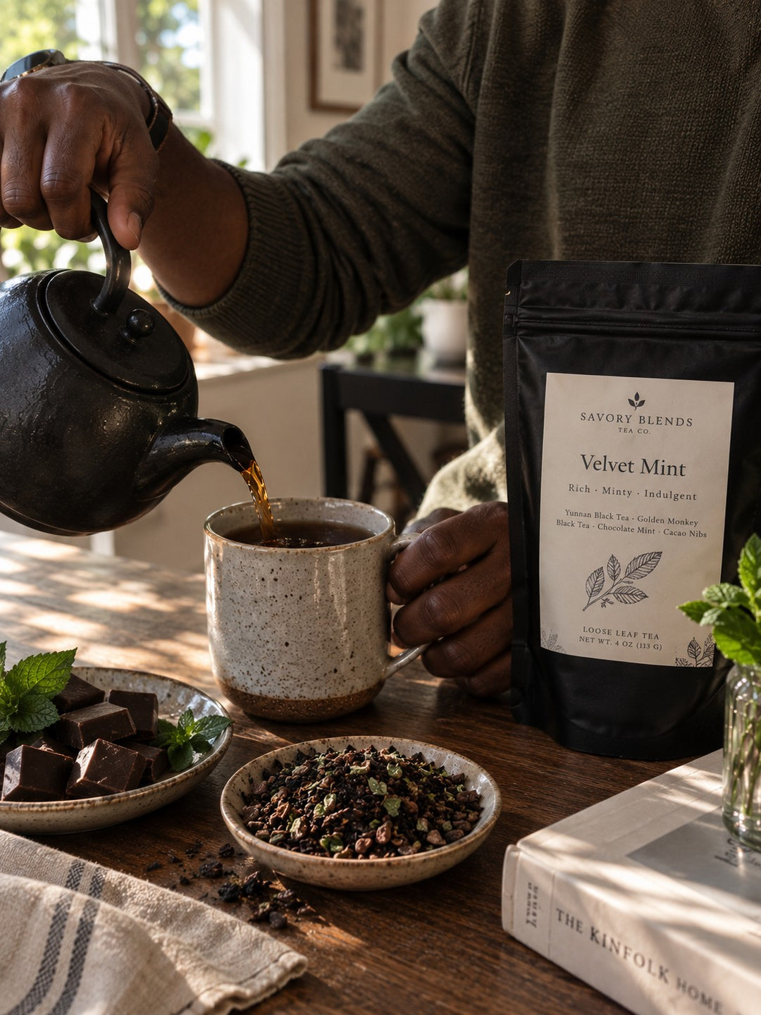 Savory Blends Tea Co.- Velvet Mint